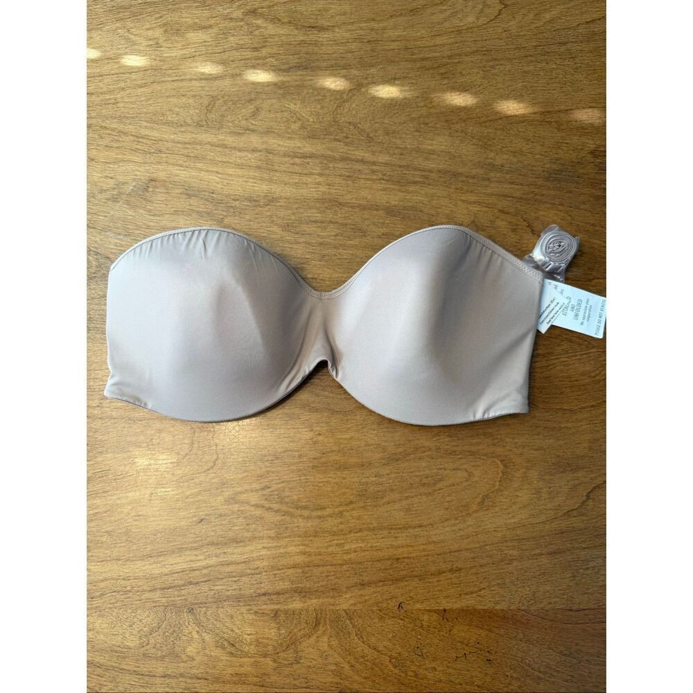 NWT Dominique Women's Oceane Strapless Hidden Underwire Bra Nude Size 44DD